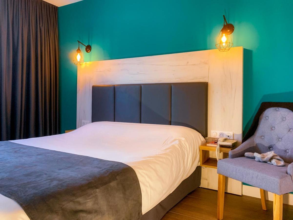 Logis Clermotel - Hotel & Restaurant Аньє Екстер'єр фото